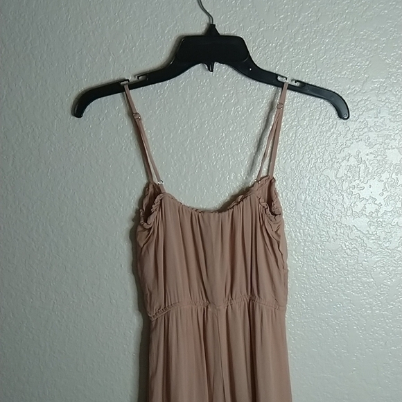 Reformation Ballet Nude blush pink strappy midi dress sz xs - Picture 8 of 10